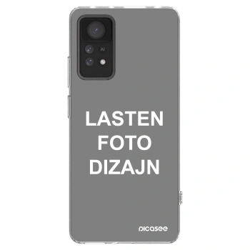 Picasee silikonski prozorni ovitek za Xiaomi Redmi Note 11 Pro - Lasten foto dizajn