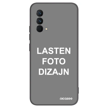 Picasee silikonski črni ovitek za Realme GT Master Edition 5G - Lasten foto dizajn