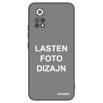 Picasee silikonski črni ovitek za Xiaomi Poco X4 Pro 5G - Lasten foto dizajn