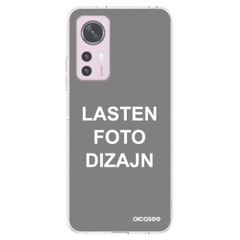 Picasee silikonski prozorni ovitek za Xiaomi 12 - Lasten foto dizajn