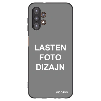 Picasee silikonski črni ovitek za Samsung Galaxy A13 4G A135 - Lasten foto dizajn