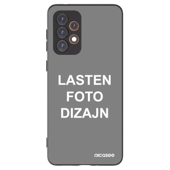 Picasee silikonski črni ovitek za Samsung Galaxy A33 5G A336 - Lasten foto dizajn