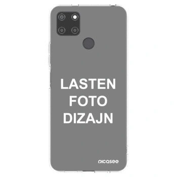 Picasee silikonski prozorni ovitek za Realme C21Y - Lasten foto dizajn