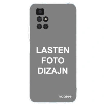 Picasee silikonski prozorni ovitek za Xiaomi Redmi 10 (2022) - Lasten foto dizajn
