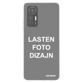 Picasee silikonski prozorni ovitek za Xiaomi 12 Lite - Lasten foto dizajn