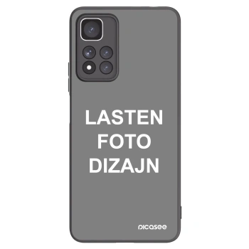 Picasee silikonski črni ovitek za Xiaomi Redmi Note 11 Pro+ 5G - Lasten foto dizajn