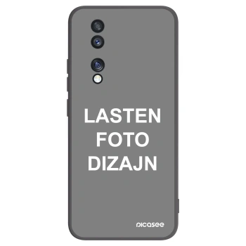 Picasee silikonski črni ovitek za Honor 70 - Lasten foto dizajn