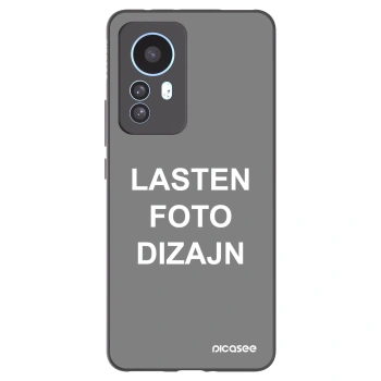 Picasee silikonski črni ovitek za Xiaomi 12T - Lasten foto dizajn