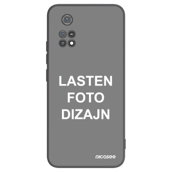 Picasee silikonski črni ovitek za Xiaomi Poco M4 Pro - Lasten foto dizajn