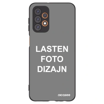 Picasee silikonski črni ovitek za Samsung Galaxy A23 A235F 4G - Lasten foto dizajn