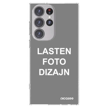 Picasee silikonski prozorni ovitek za Samsung Galaxy S23 Ultra 5G - Lasten foto dizajn