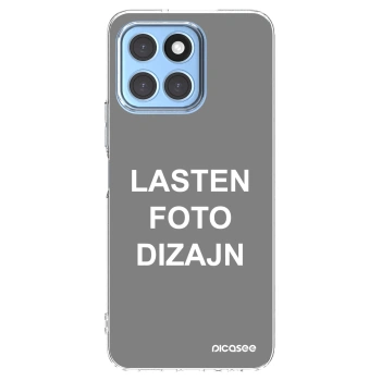 Picasee silikonski prozorni ovitek za Honor X8 5G - Lasten foto dizajn