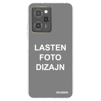Picasee silikonski črni ovitek za Xiaomi Poco X5 Pro - Lasten foto dizajn