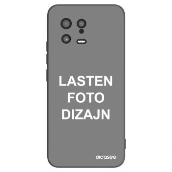 Picasee silikonski črni ovitek za Xiaomi 13 - Lasten foto dizajn