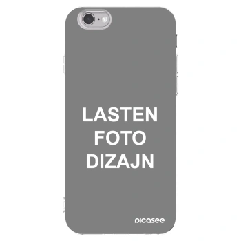 Picasee silikonski prozorni ovitek za Apple iPhone 6/6S - Lasten foto dizajn