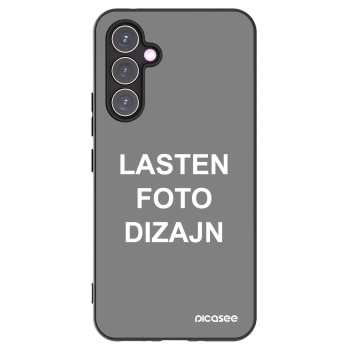 Picasee silikonski črni ovitek za Samsung Galaxy A54 5G A546B - Lasten foto dizajn