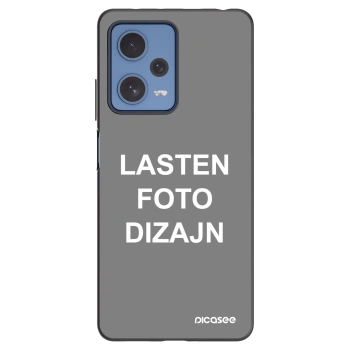 Picasee silikonski črni ovitek za Xiaomi Redmi Note 12 Pro 5G - Lasten foto dizajn