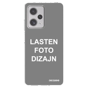 Picasee silikonski prozorni ovitek za Xiaomi Redmi Note 12 Pro+ 5G - Lasten foto dizajn