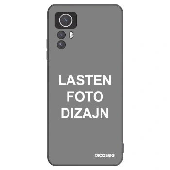 Picasee silikonski črni ovitek za Xiaomi Redmi Note 12S - Lasten foto dizajn