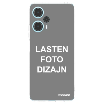 Picasee silikonski prozorni ovitek za Xiaomi Poco F5 - Lasten foto dizajn