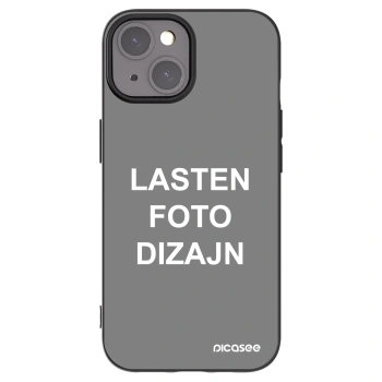 Picasee silikonski črni ovitek za Apple iPhone 15 - Lasten foto dizajn