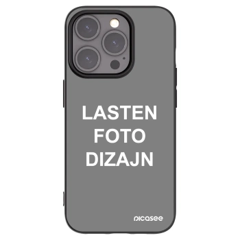Picasee silikonski črni ovitek za Apple iPhone 15 Pro - Lasten foto dizajn