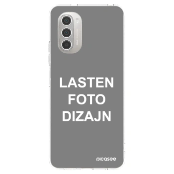 Picasee silikonski prozorni ovitek za Motorola Moto G51 - Lasten foto dizajn