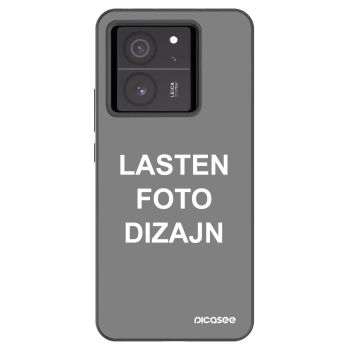 Picasee silikonski črni ovitek za Xiaomi 13T - Lasten foto dizajn