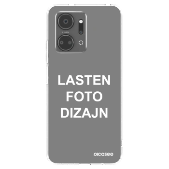 Picasee silikonski prozorni ovitek za Honor X7a - Lasten foto dizajn