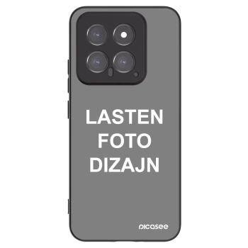 Picasee silikonski črni ovitek za Xiaomi 14 - Lasten foto dizajn