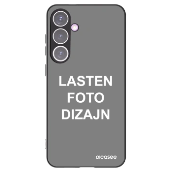 Picasee silikonski črni ovitek za Samsung Galaxy S24+ S926B 5G - Lasten foto dizajn