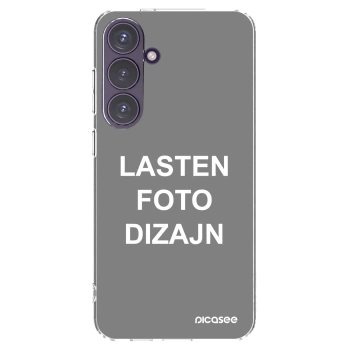 Picasee silikonski prozorni ovitek za Samsung Galaxy S24+ S926B 5G - Lasten foto dizajn