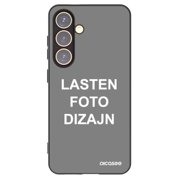 Picasee silikonski črni ovitek za Samsung Galaxy S24 S921B 5G - Lasten foto dizajn