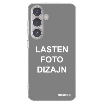 Picasee silikonski prozorni ovitek za Samsung Galaxy S24 S921B 5G - Lasten foto dizajn