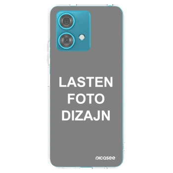 Picasee silikonski prozorni ovitek za Motorola Edge 40 Neo - Lasten foto dizajn