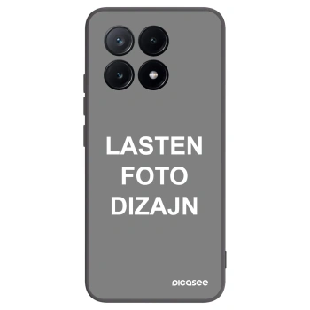 Picasee silikonski črni ovitek za Xiaomi Poco X6 Pro - Lasten foto dizajn