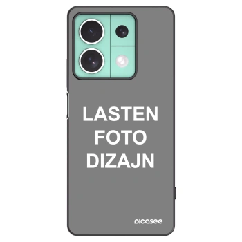Picasee silikonski črni ovitek za Xiaomi Redmi Note 13 5G - Lasten foto dizajn