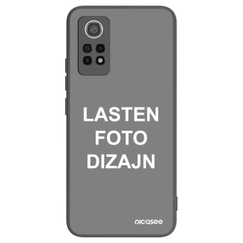 Picasee silikonski črni ovitek za Xiaomi Redmi Note 12 Pro 4G - Lasten foto dizajn