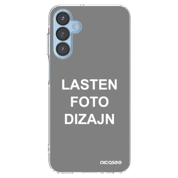 Picasee silikonski prozorni ovitek za Samsung Galaxy A15 A156B 5G - Lasten foto dizajn