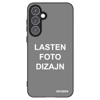 Picasee silikonski črni ovitek za Samsung Galaxy A55 5G A556B - Lasten foto dizajn