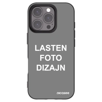 Picasee silikonski črni ovitek za Apple iPhone 16 Pro - Lasten foto dizajn
