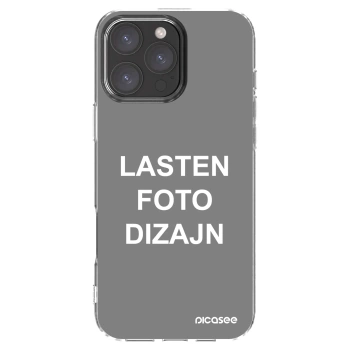 Picasee silikonski prozorni ovitek za Apple iPhone 16 Pro Max - Lasten foto dizajn