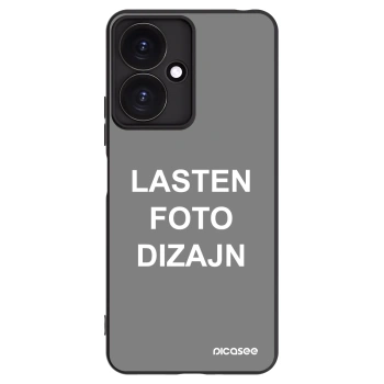 Picasee silikonski črni ovitek za Xiaomi Redmi 13C 5G - Lasten foto dizajn