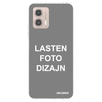 Picasee silikonski prozorni ovitek za Motorola Moto G53 5G - Lasten foto dizajn