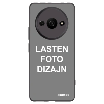 Picasee silikonski črni ovitek za Xiaomi Redmi A3 - Lasten foto dizajn