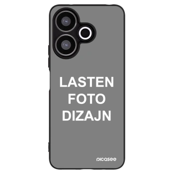 Picasee silikonski črni ovitek za Xiaomi Redmi 13 4G - Lasten foto dizajn