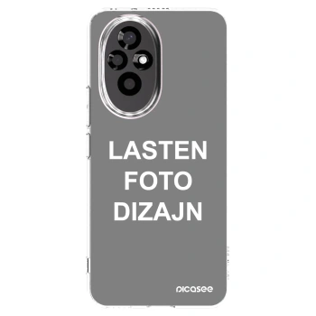 Picasee silikonski prozorni ovitek za Honor 200 Pro 5G - Lasten foto dizajn