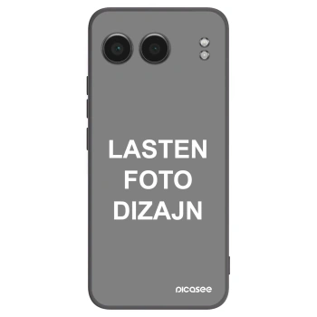 Picasee silikonski črni ovitek za OnePlus Nord 4 - Lasten foto dizajn