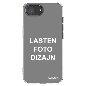 Picasee silikonski prozorni ovitek za Apple iPhone 16e - Lasten foto dizajn