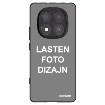 Picasee silikonski črni ovitek za Xiaomi Redmi Note 14 Pro 5G - Lasten foto dizajn